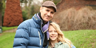 Tim Morgan and his daughter Molly